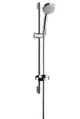 Hansgrohe-HG-Brausenset-Croma-100-1jet-UnicaC-650mm-chrom-mit-Cassetta-Seifenschale-27717000 gallery number 1